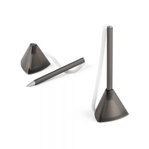 Ballpoint pen with holder